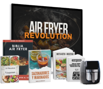 Air Fryer Revolution y sus recetarios digitales